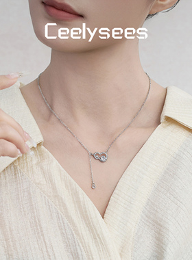 Ceelysees 葫芦项链女小众设计轻奢时尚高级感锁骨链颈链
