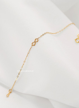 8字无限S925纯银手链超百搭