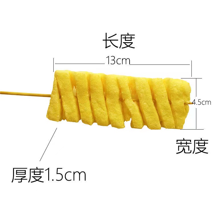 豆排 100串新鲜冷冻水煮豆腐干泡串麻辣烫火锅豆腐串兰花串关东煮 - 图1