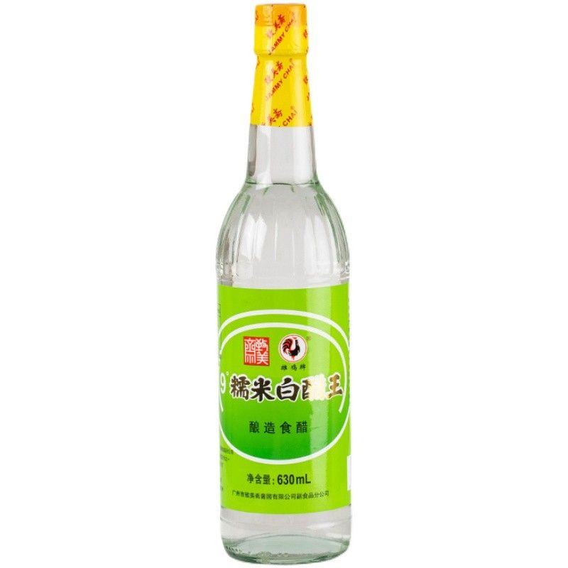 包邮致美斋雄鸡糯米白醋王630ml*2瓶  9度 酿造食醋 酸辣 - 图2