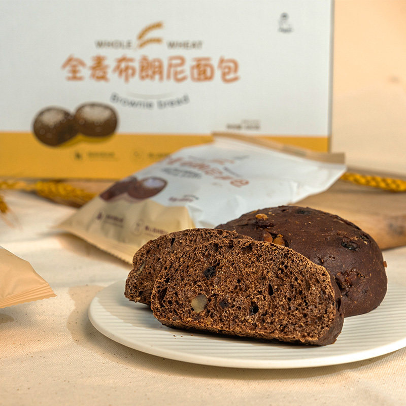 严料坊全麦布朗尼面包480g/盒,淘宝优惠券,粉丝福利购,淘宝优惠卷
