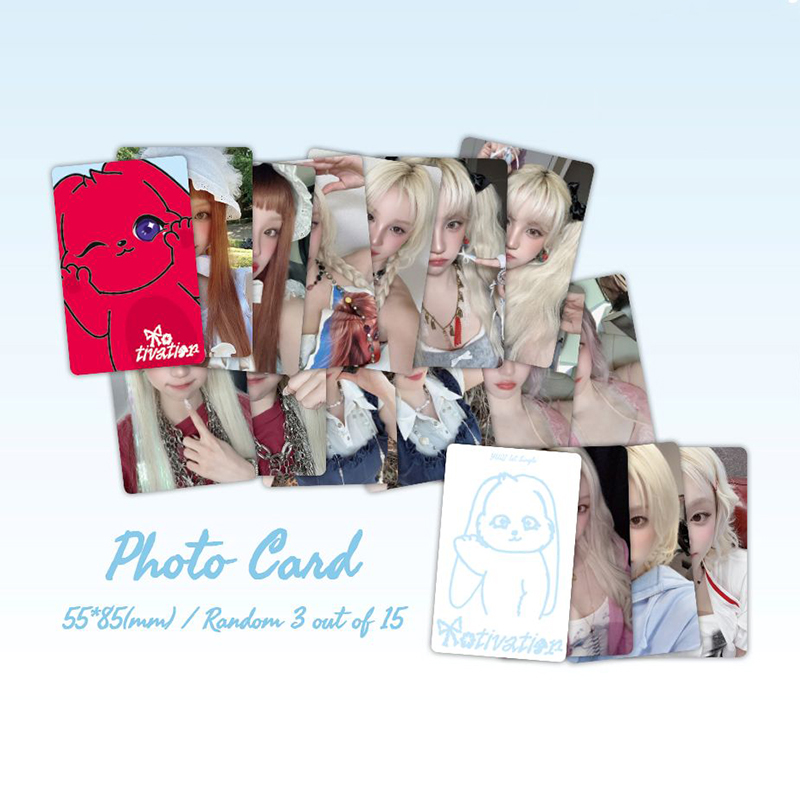 GIDLE 宋雨琦solo2新专辑YUQI单曲1辑Motivation正版周边特典小卡 - 图3