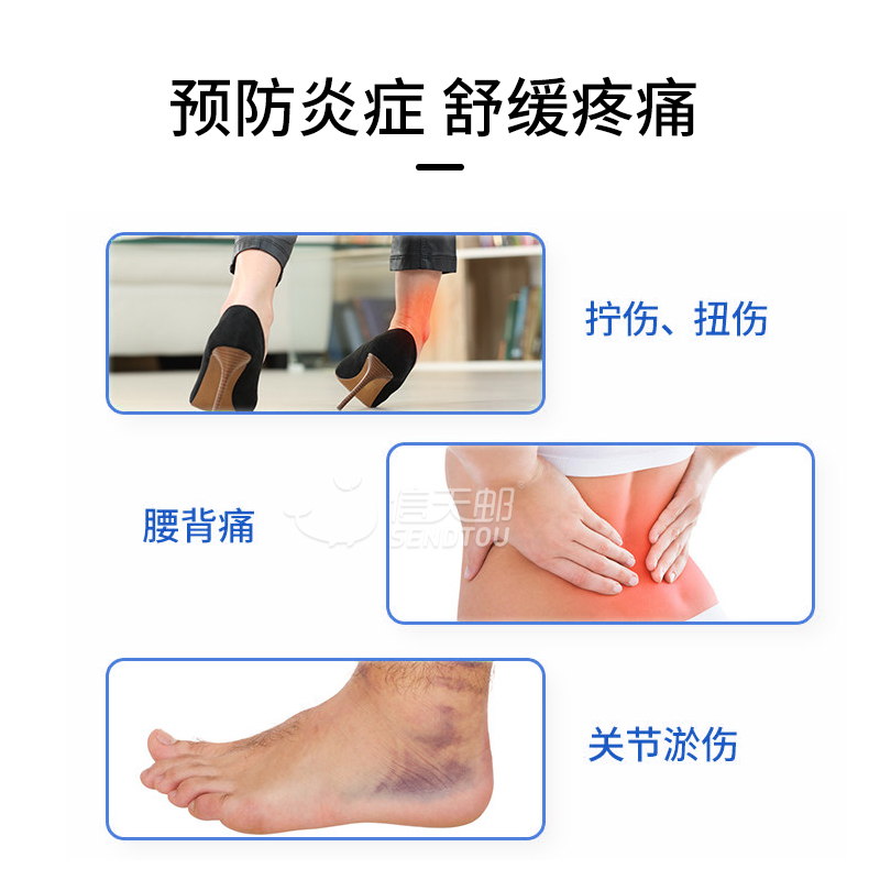 日本撒隆巴斯高效膏布10片装 止痛贴肌肉疼痛腰酸背痛消炎镇痛 - 图1