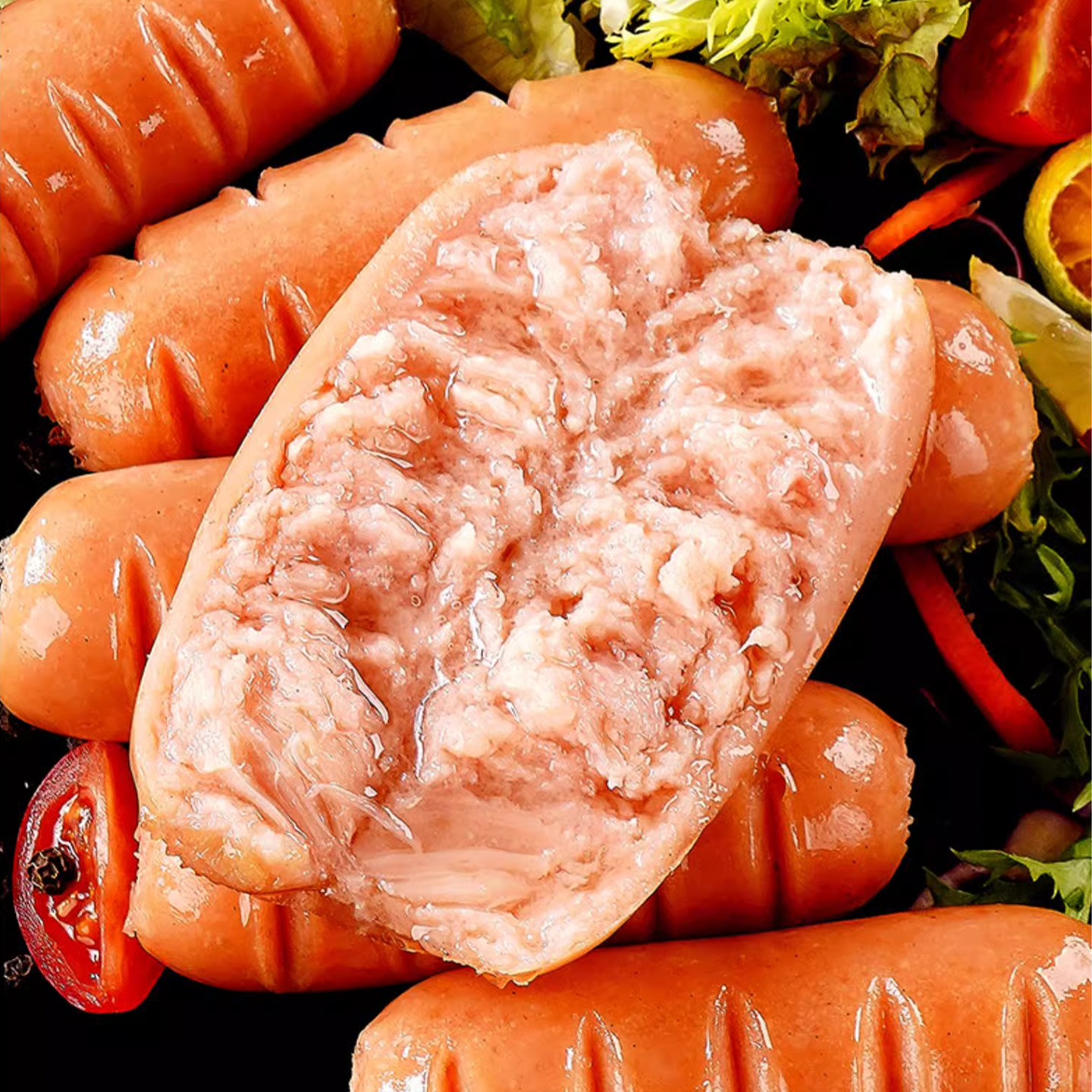 火山石烤肠肉肠地道肠脆皮香肠黑胡椒火腿肠解馋烧烤食材零食批发,淘宝优惠券,粉丝福利购,淘宝优惠卷