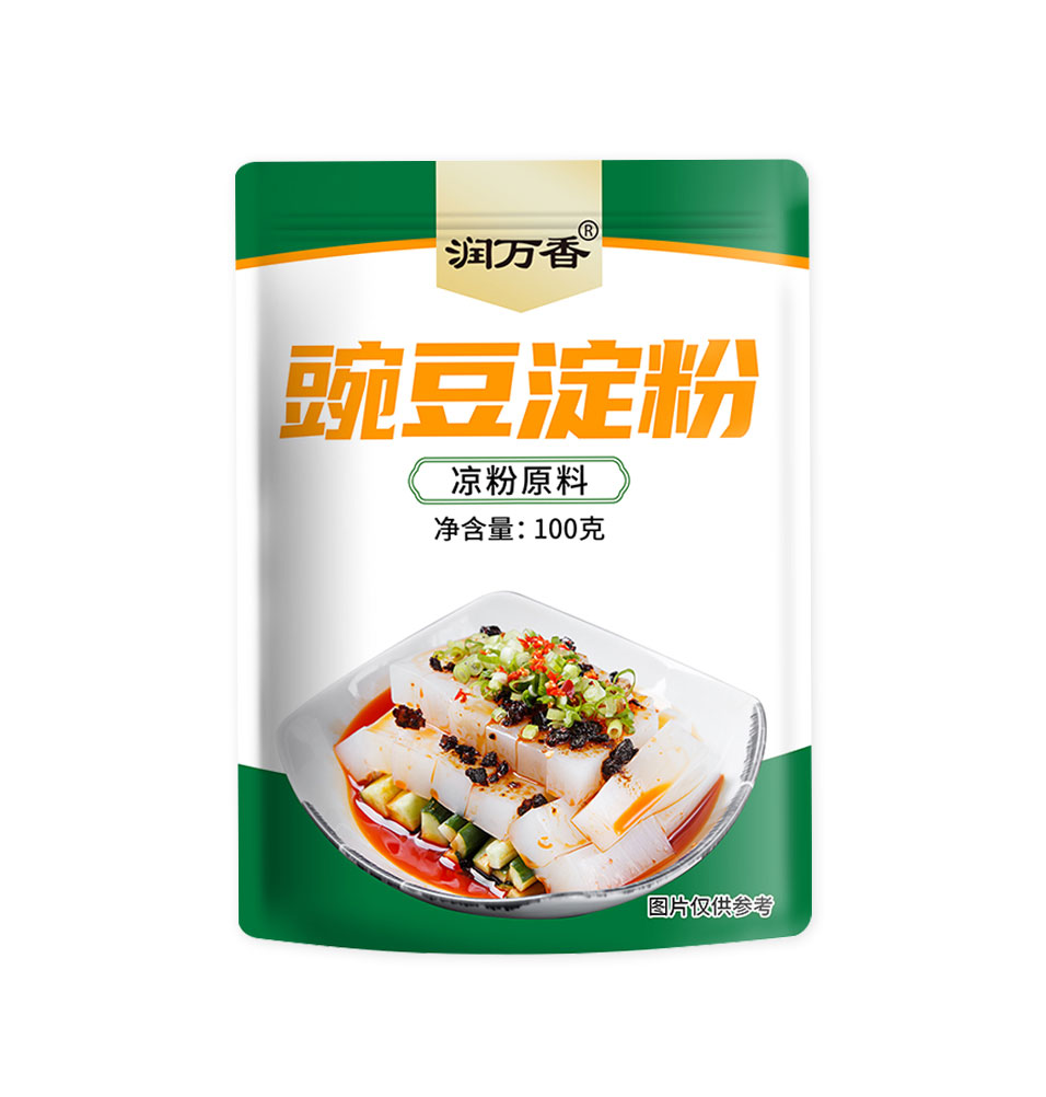 凉粉专用豌豆淀粉家用小包装豌豆粉生粉贵州凉皮四川农家特产原料-图3