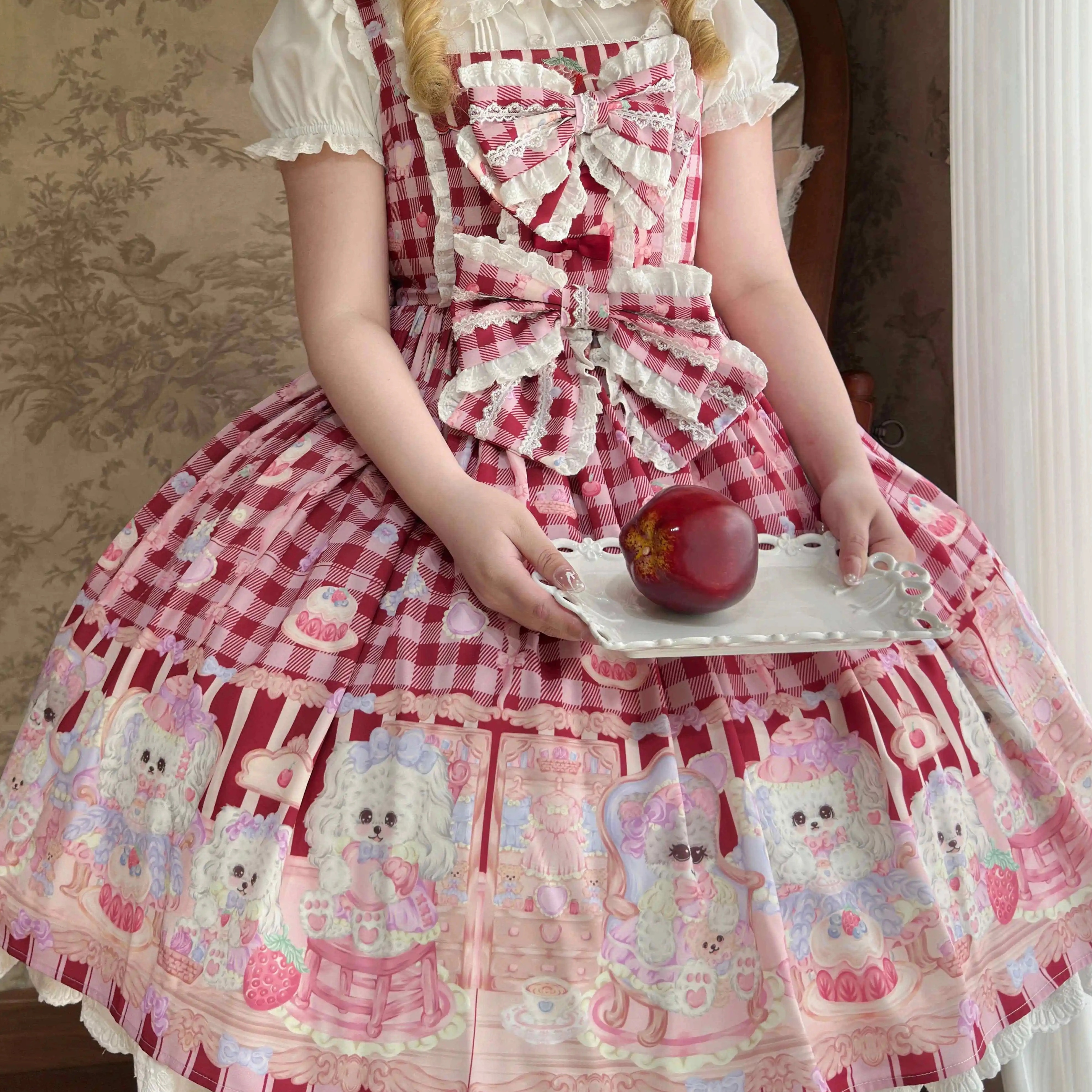 断码清仓~马尔济斯衣橱店可爱甜美Lolita连衣裙洛丽塔可爱裙 - 图0