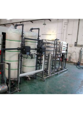 厂家供应3吨大型反渗透纯净水设备工业自来水净化设备直饮水系统