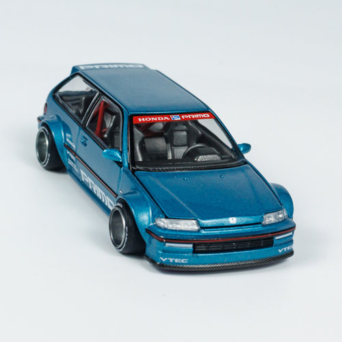 MINIGT Kaido 1:64 本田思域Honda Civic KHMG126合金汽车模型 - 图0