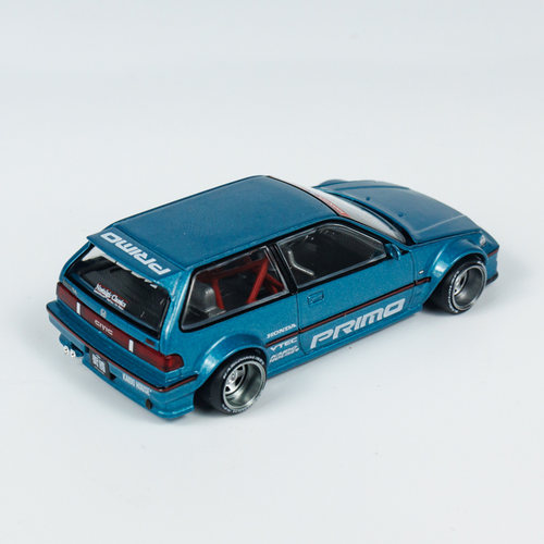 MINIGT Kaido 1:64 本田思域Honda Civic KHMG126合金汽车模型 - 图1