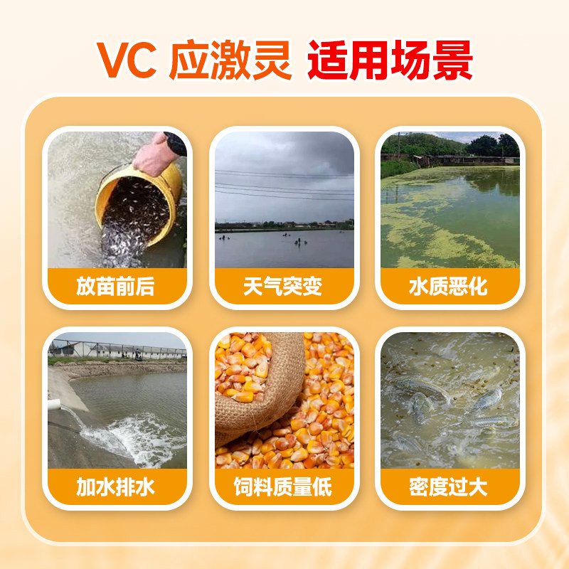 VC应激灵水产养殖鱼虾蟹用维生素C鱼用抗应激解毒VC水产专用多维,淘宝优惠券,粉丝福利购,淘宝优惠卷