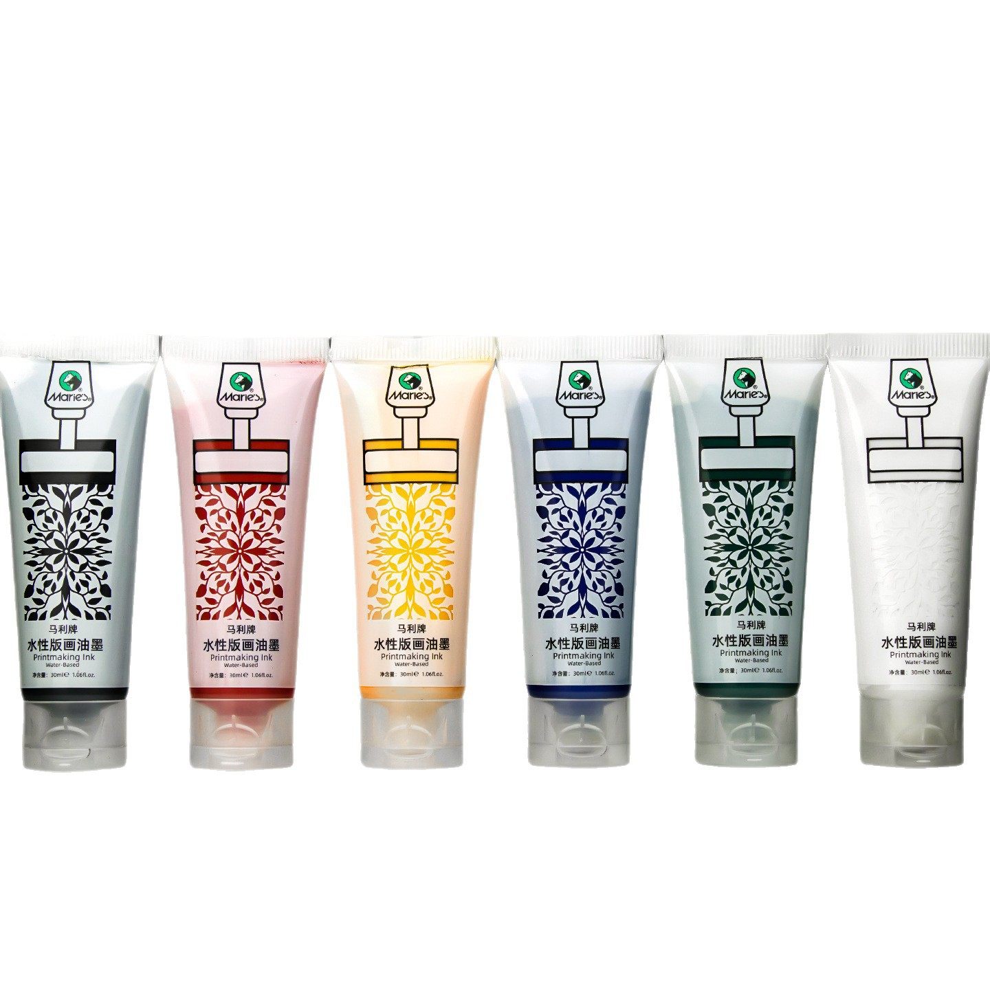 马利牌水性版画油墨单支75ml初学版画拓印工具可水洗油墨套装30ml,淘宝优惠券,粉丝福利购,淘宝优惠卷