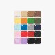 Tuozhu 3D printing consumable color card 24*24mm 80 pieces