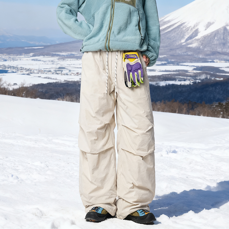 FIDO DIDO 工装风90%白鸭绒羽绒裤垂感男裤加厚保暖户外休闲裤男,淘宝优惠券,粉丝福利购,淘宝优惠卷