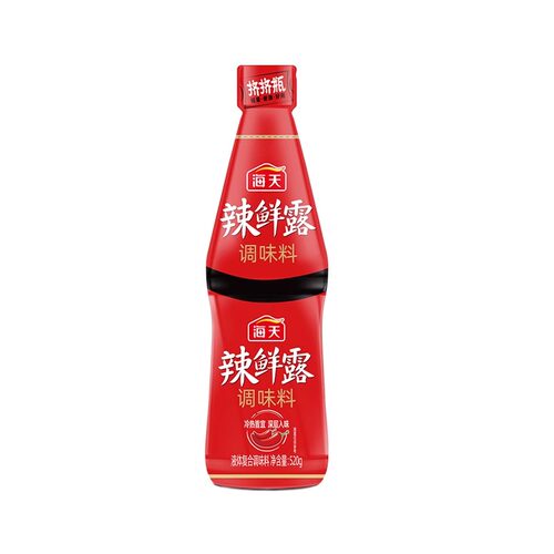 海天辣鲜露520g家用凉拌菜麻辣鲜辣炒菜火锅点蘸汁小瓶香辣调味料 - 图3