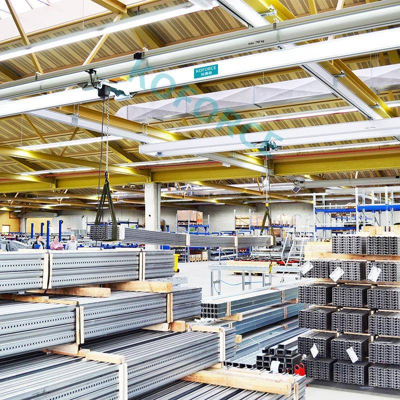 铝合金KBK起重机电动轨道桁架新能源汽车PACK模组上下线吊车 - 图1