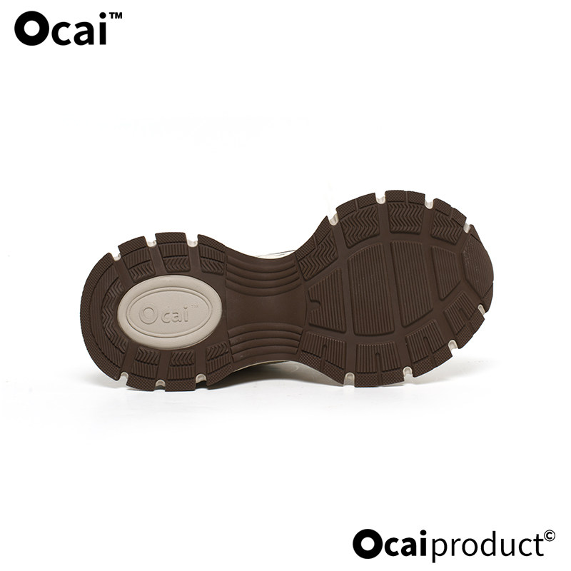 Ocai“X-Runner”风暴棕飞碟2.0厚底增高老爹鞋 复古休闲运动跑鞋,淘宝优惠券,粉丝福利购,淘宝优惠卷