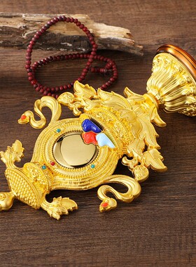 藏传密宗合金八瑞物总集组合供品七珍八宝吉祥物集合佛具装饰摆件
