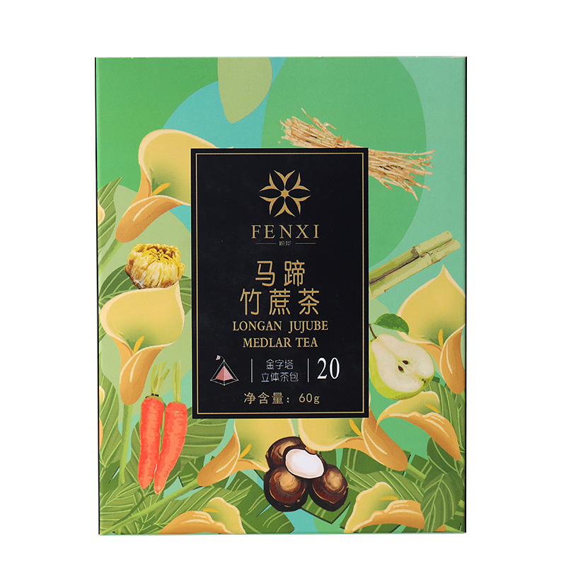 竹蔗茅根马蹄水雪梨茶包无花果糖水包宝宝儿童清润燥热秋冬养生茶