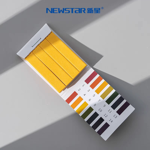广泛精密试纸pH1-14试纸3.8-5.4唾液尿液化妆品水质酸碱检测新星 - 图0