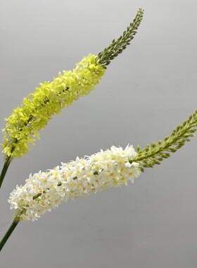 仿真花飞燕草狐尾草独尾草装饰假花摆件凤梨人造花马尾草仿真苔藓