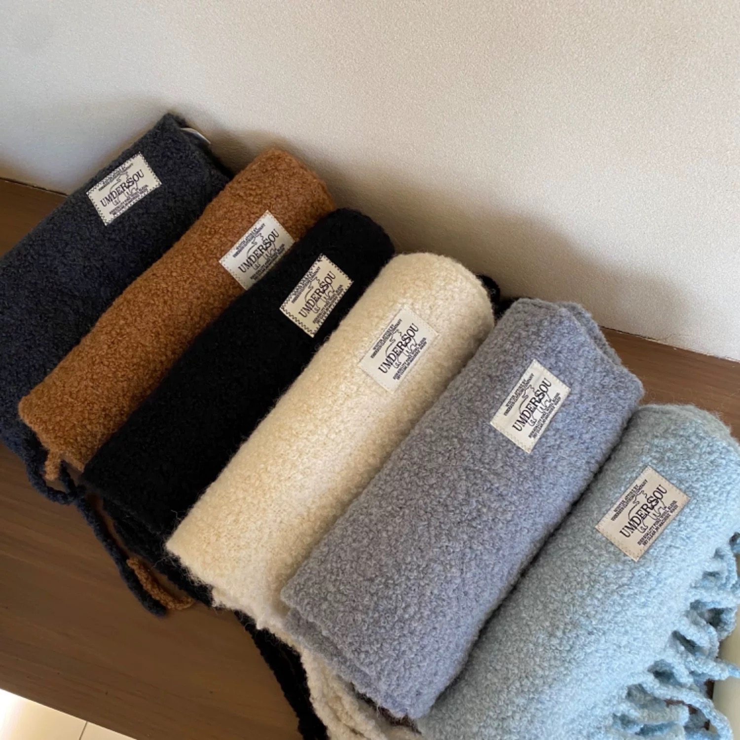 韩系80%圈圈羊羔毛红色围巾女冬季加厚保暖小羊标流苏披肩围脖潮,淘宝优惠券,粉丝福利购,淘宝优惠卷