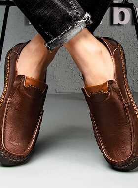 Men's Casual Shoes Handmade Mens Style Shoes Comfortable Lac