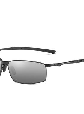 Dropshipping 2022 New Sunglasses Men's Metal Large Frame Sun