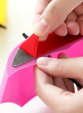 Umbrella Shape Adhesive Sticker Wall Hook Creative Hanger