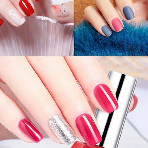 15ml Nail Art Gel Removable Soak-Off Solid Color One Step - 图0