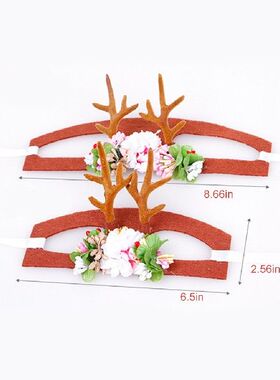 Christmas Decorations Antlers Headband Pet Headdress