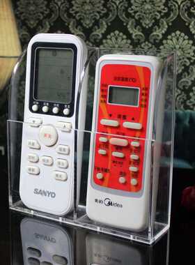 1/2/ Slots Clear Transparent Acrylic Remote Control Holder