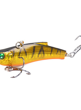 1Pcs Winter Fishing Lure Minnow VIB Spoon Spinner Hard Bait
