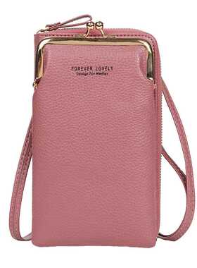 New Fashion Women Wallet Multifunctional Mobile Phone Bag Pu