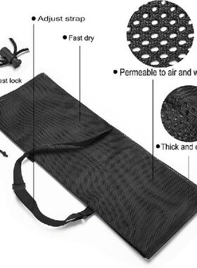 T4MF Drawstring Mesh Kayak Paddle Bags Split Shaft Storage