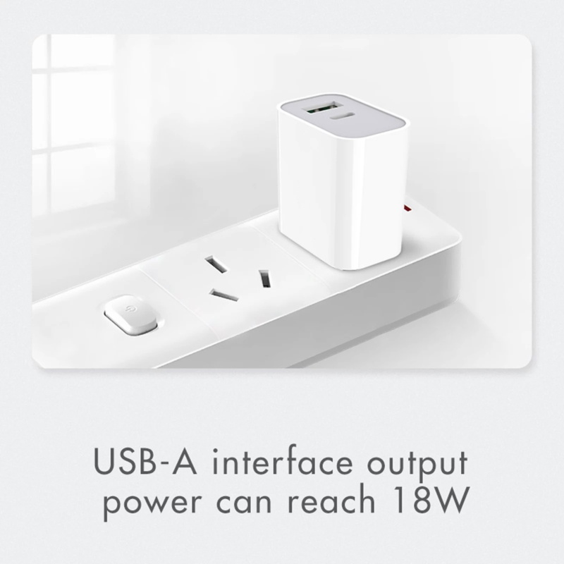 Dual EU US Plug 20W USB-C Power Adapter Charger Fast Charger - 图3