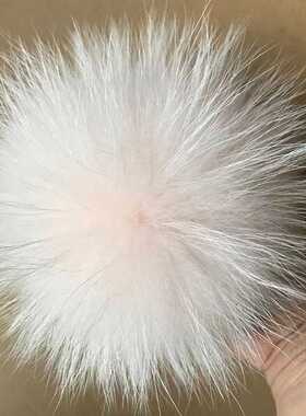 5A Real Fur Pom Pom Raccoon Fur Pompon Fox Fur Pompoms N