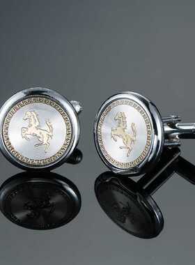Classic men's new black box Cufflinks Cufflinks French weddi