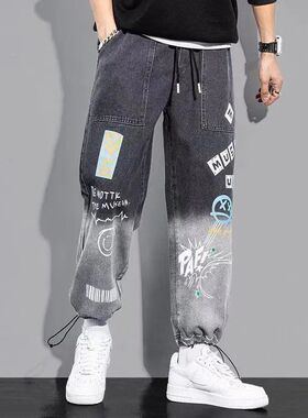 High quality Fashion Men's Cargo pants Hip Hop Streetwear Jo