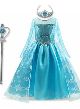 3-10 Years Princess Costume Summer Party Kids Dresses for G