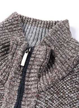 Top Quality Autumn Winter New Men's Jacket Slim Fit Stand Co