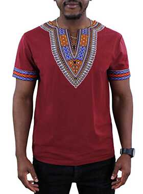2019速卖通非洲男士T恤rican men's t-shirtsфутболки