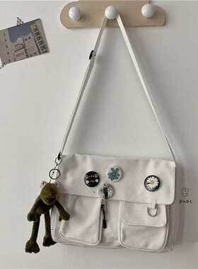 Xierya Women Canvas Messenger Bag Youth Ladies Fashion Shoul