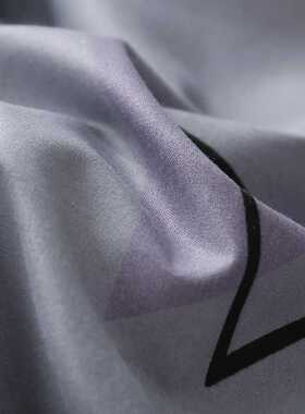 Washed Cotton Four-Piece Quilt Cover Quilt Single Bedding