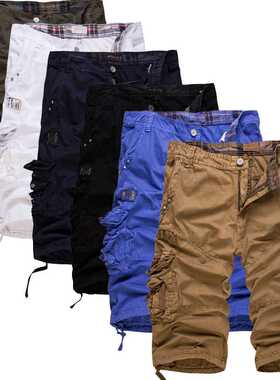 New loose large size cargo orts cotton men's Tactical casu