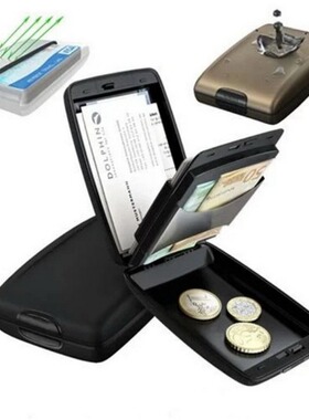 coin purses Men	s Wallet Rigid Aluminum Credit Card C