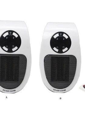 Wall-Outlet Mini Electric Air Heater Powerful Warm Blower