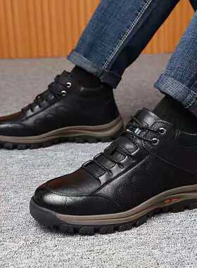 Men Leather Shoes Luxury Brand England nd Casual Shoes Men S