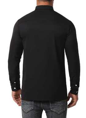 New Hollow European Size Men's rend Embroidered Asymmetric L