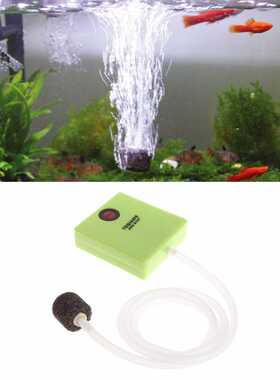 1 Set Mini Aquarium Dry Battery Operated Fish Tank Air Pump