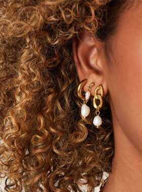ROXI  Sterling Silver Pearls Earrings For Women Wedding F